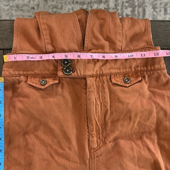 Pilcro Deep-V Jumpsuit Mango - Picture 10 of 12